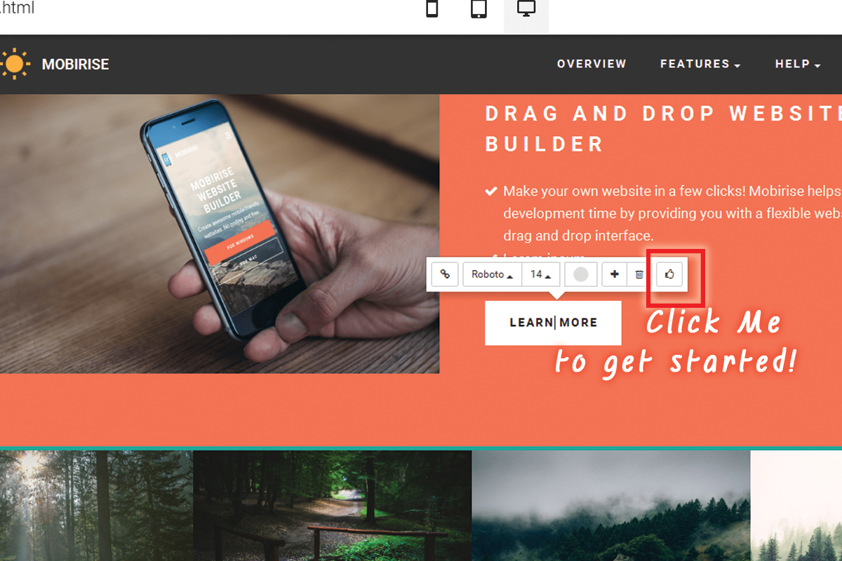 Easy Drag and Drop Web Authoring Software Download