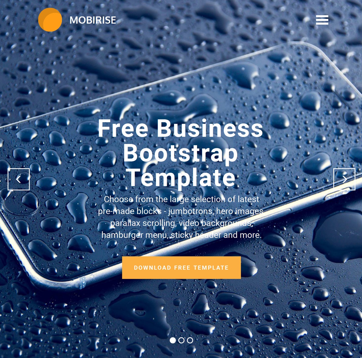 Mobile Responsive Website Templates Themes Extensions