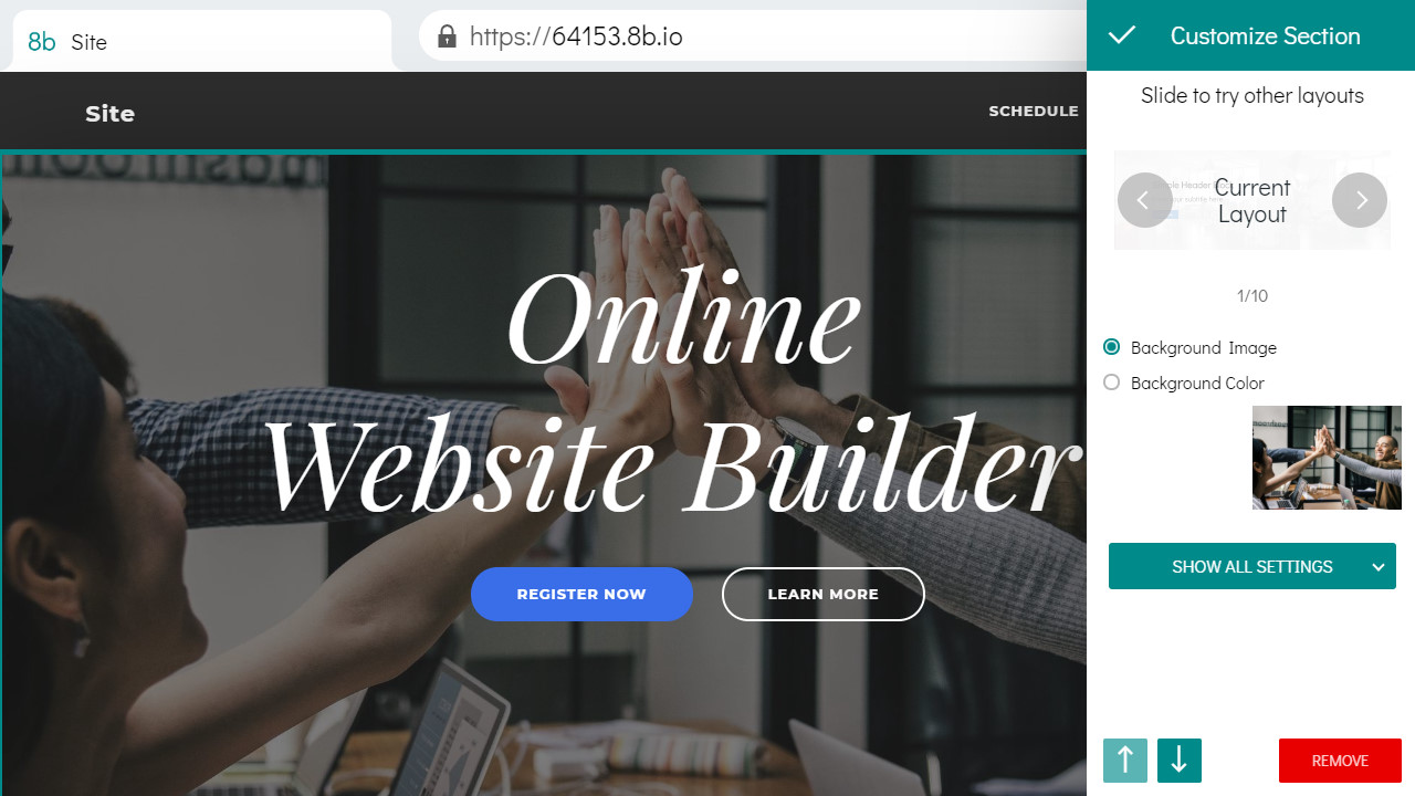 Easy Web Application Builder